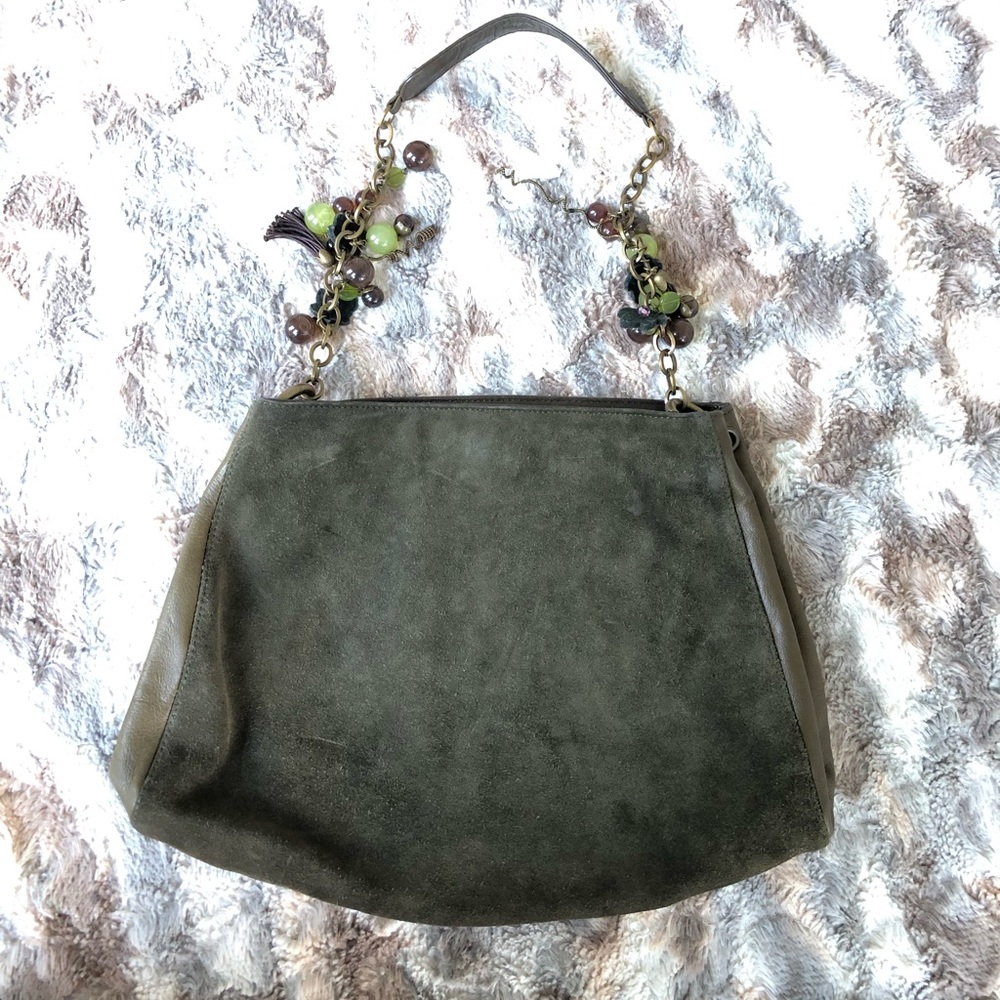 EUC - Bergē Leather/Suede Bag